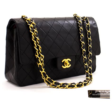 black chanel chain bag